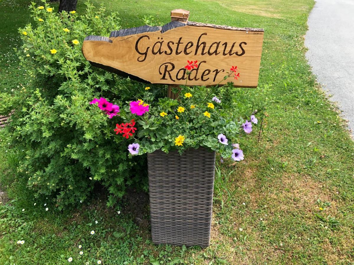 Gaestehaus Rader Weissbriach Bagian luar foto