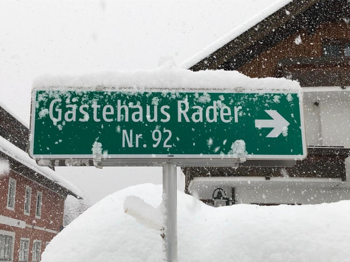 Gaestehaus Rader Weissbriach Bagian luar foto